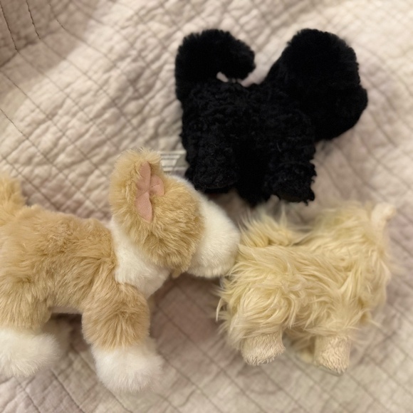 American Girl dog puppy lot of 3 pomeranian Corinnes Shi poo - Picture 2 of 2